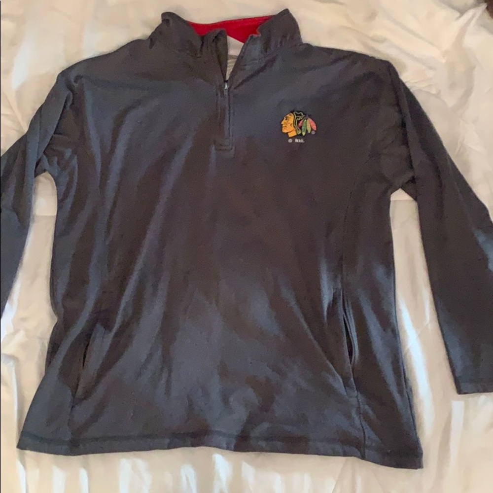 Official NHL Blackhawks 1/4 zip